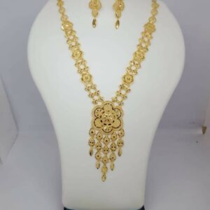 The Lattice & Stellar Cross Wedding Band Set